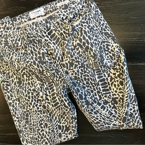 Frame Snakeskin print Le High Skinny, size 30